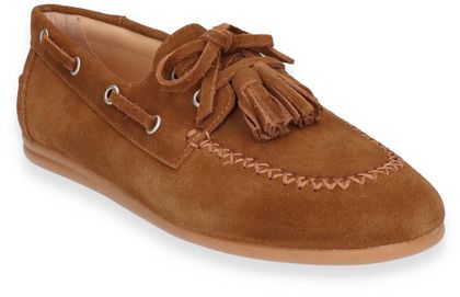 Sí Damen-Schnürschuhe aus Leder 101202000140 (Braun)