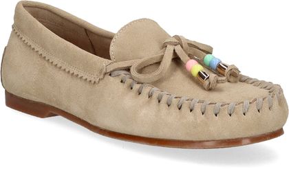 Sí Damen-Slipper aus Leder 100302000300 (Beige)