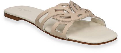 Paul Barritt Damen-Pantoletten aus Leder 180701000011 (Weiß)