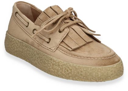 Kennel & Schmenger Damen-Bootsschuhe aus Leder 101222000064 (Hellbraun)