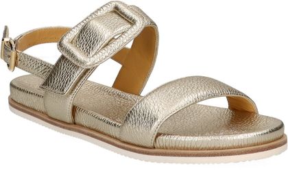 Trumans Damen-Sandalen aus Leder 184901000005 (Gold)