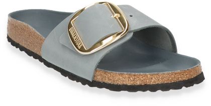 Birkenstock MADRID BIG BUCKLE Damen-Pantoletten 591401000000 (Mittelgrau)