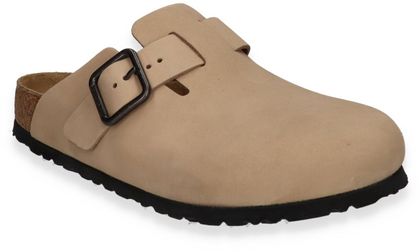 Birkenstock BOSTON WIRE BUCKLE Herren-Pantoletten 592302000000 (Beige)