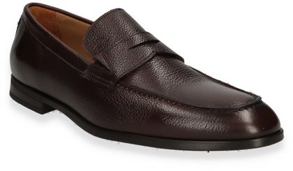 Richard Gordon Herren-Slipper aus Leder 226221000015 (Mittelbraun)