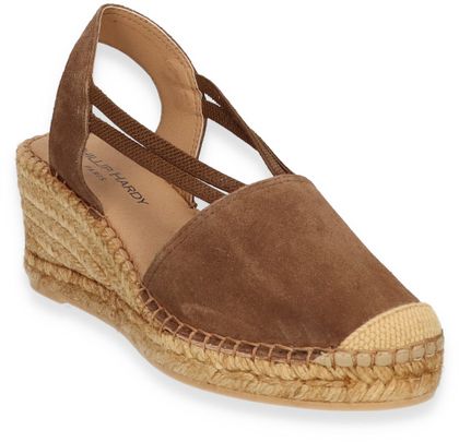 Phillip Hardy TALLA Damen-Espadrilles 562202000001 (Dunkelbraun)