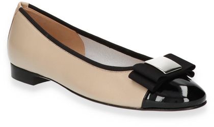 Konstantin Starke Damen-Ballerinas aus Leder 103381875016 (Beige)