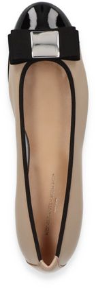 Konstantin Starke Damen-Ballerinas aus Leder 103381875016 (Beige)