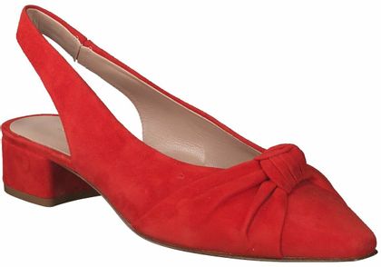 Konstantin Starke Damen-Slingpumps aus Leder 130502875971 (Rot)