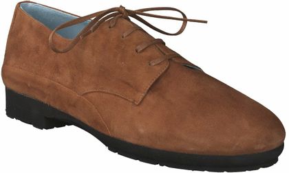 Thierry Rabotin Damen-Schnürschuhe aus Leder 101222876720 (Braun)