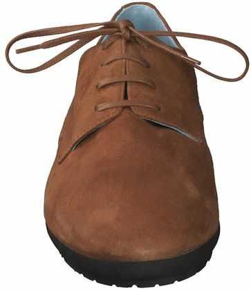 Thierry Rabotin Damen-Schnürschuhe aus Leder 101222876720 (Braun)