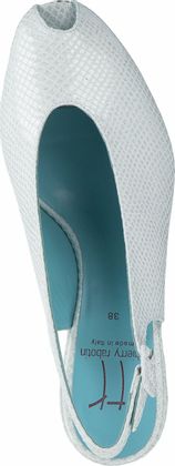 Thierry Rabotin Damen-Sandalen aus Leder 145705876732 (Weiß)