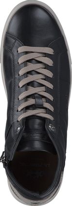 La Martina High-Top-Sneaker für Herren 212001939043 (Schwarz)