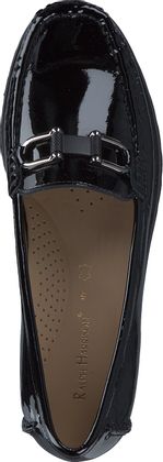 Ralph Harrison Damen-Slipper aus Leder 100003983032 (Schwarz)