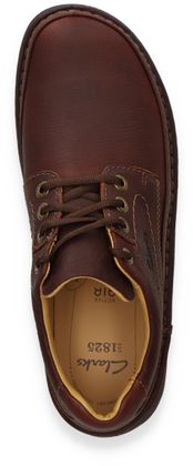 Clarks NATURE THREE Schnür-Halbschuhe für Herren 240201206969 (Dunkelbraun)