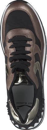 Voile Blanche Damen-Schnürschuhe 101081903309 (Schwarz/Bunt)