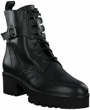 Phillip Hardy Damen-Boots aus Leder 102001913686 (Schwarz)