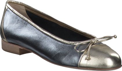 Paul Barritt Damen-Ballerinas aus Leder 103901692712 (Gold)
