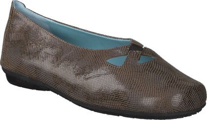 Thierry Rabotin Flache Slipper für Damen 103201255907 (Braun)