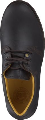 Panama Jack Herren-Halbschuhe aus Leder 240201811464 (Dunkelbraun)