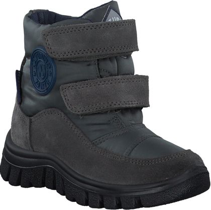 Naturino/Falcotto Gefütterte Klett-Boots 399409933119 (Grau)