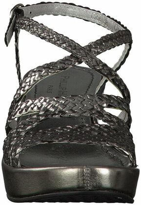 Phillip Hardy Keilabsatz-Sandaletten für Damen 187910303124 (Silber)