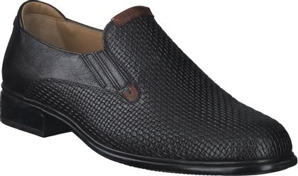 Galizio Torresi Herren-Slipper aus Leder 286000936728 (Schwarz)