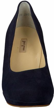Paul Green Klassische Plateau-Pumps 127102315163 (Dunkelblau)