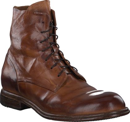 Lemargo Herren-Schnürboots aus Leder 212201744876 (Dunkelbraun 