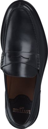 Lottusse Herren-Slipper aus Leder 226001939717 (Schwarz)