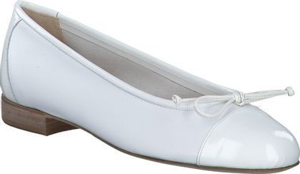 SAPRI Konstantin Starke Damen-Ballerinas aus Leder 120703201339 (Weiß)