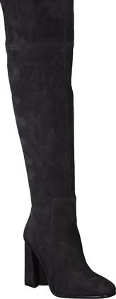 Phillip Hardy Damen-Overknees aus Leder 196002989654 (Schwarz)