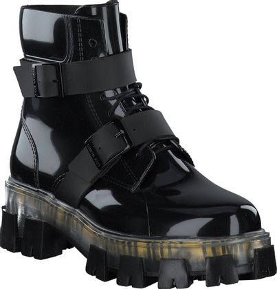 Lemon Jelly Damen-Schnürboots 513009971480 (Schwarz)