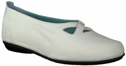 Thierry Rabotin Flache Slipper für Damen 103701450255 (Weiß)