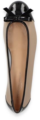 Konstantin Starke Damen-Ballerinas aus Leder 103033368805 (Beige)