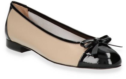 Konstantin Starke Damen-Ballerinas aus Leder 103033368805 (Beige)