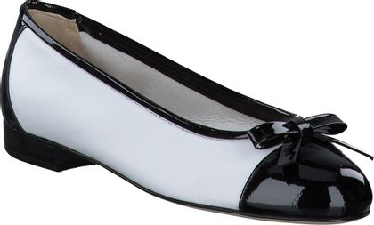 Konstantin Starke Damen-Ballerinas aus Leder 103803368799 (Weiß)