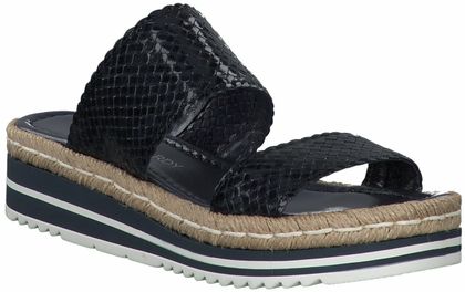 Phillip Hardy Pantoletten für Damen 180100771442 (Dunkelblau)