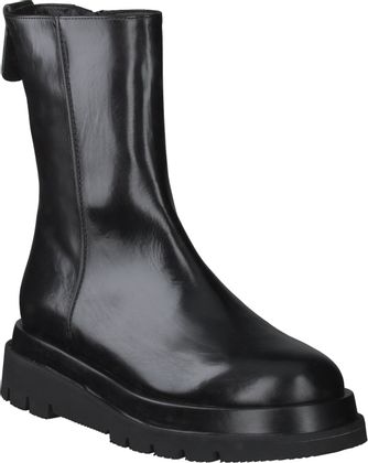 Trumans Damen-Boots aus Leder 102001969655 (Schwarz)