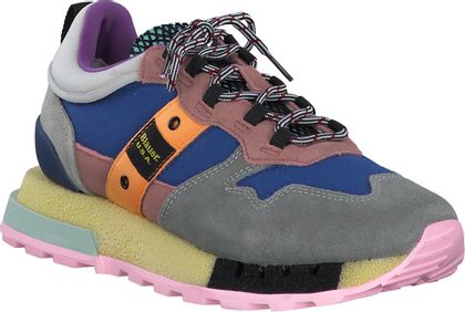 Blauer Sneaker für Damen 101482984796 (Grau/Bunt)