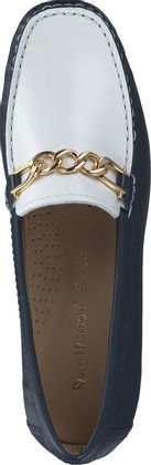 Ralph Harrison Damen-Slipper aus Leder 100101983081 (Blau)