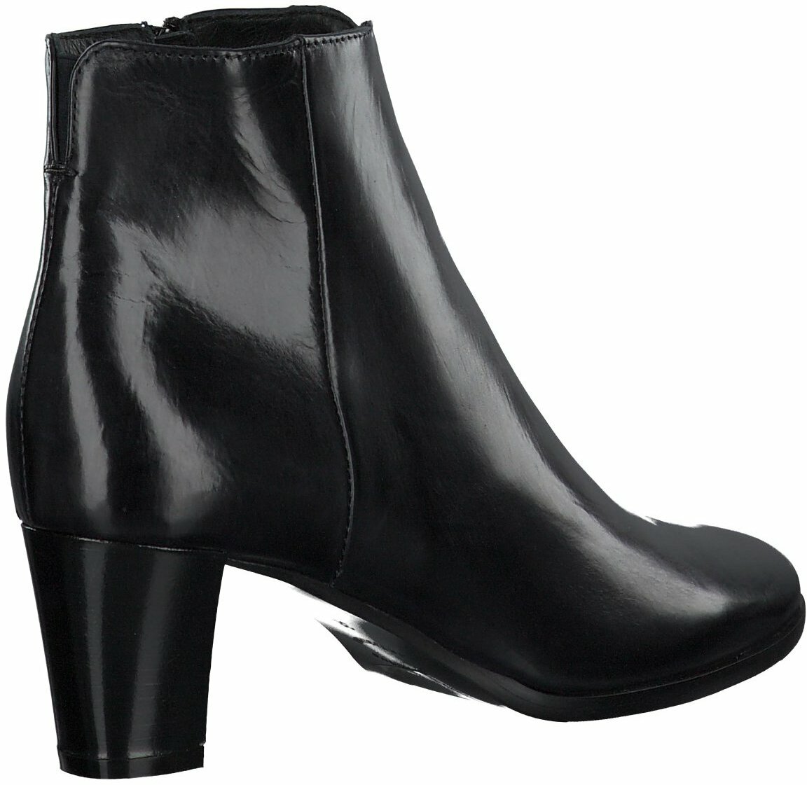 Dunkelblaue Stiefeletten Mit Absatz