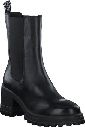Voile Blanche Damen-Stiefeletten aus Leder 106001985488 (Schwarz)