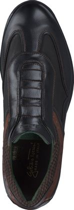 Galizio Torresi Slip On Sneaker für Herren 244001001028 (Schwarz)