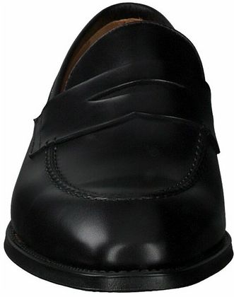 Konstantin Starke Herren-Slipper aus Leder 221001913522 (Schwarz)