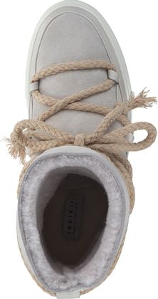 INUIKII Gefütterte Damen-Boots aus Leder 192302984772 (Beige)