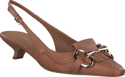Phillip Hardy Damen-Slingpumps aus Leder 130221980055 (Braun)