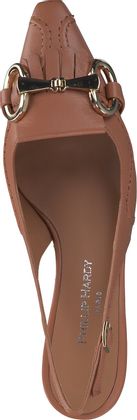 Phillip Hardy Damen-Slingpumps aus Leder 130221980055 (Braun)