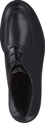 Paul Green Damen-Schnürschuhe aus Leder 101001989319 (Schwarz)