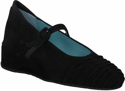 Thierry Rabotin Damen-Spangen-Pumps aus Leder 125002418955 (Schwarz)