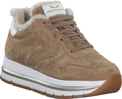 Voile Blanche Gefütterte Plateau-Snaker 193222985648 (Braun)